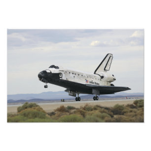 Space Shuttle Discovery's main landing gear Photo Print