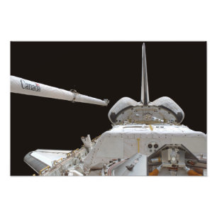 Space Shuttle Discovery's payload bay Photo Print