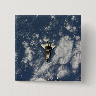 Space Shuttle Endeavour 10 15 Cm Square Badge