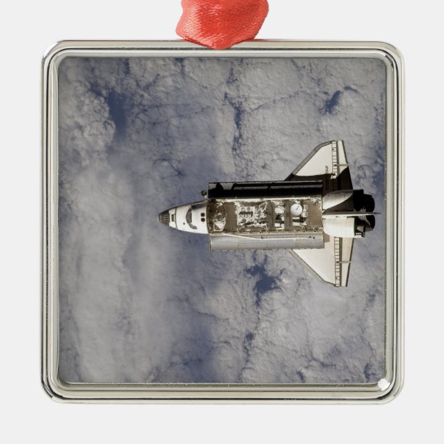 Space Shuttle Endeavour 6 Metal Tree Decoration (Front)