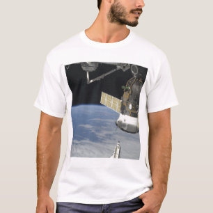 Space shuttle Endeavour, a Soyuz spacecraft T-Shirt