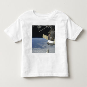 Space shuttle Endeavour, a Soyuz spacecraft Toddler T-Shirt