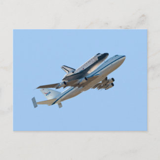 Space Shuttle Endeavour final flight photo Postcard