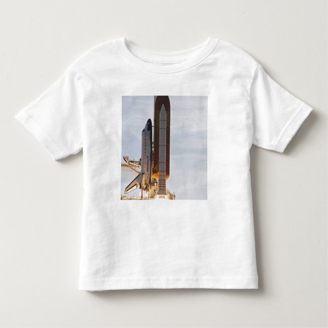 Space Shuttle Endeavour lifts off 2 Toddler T-Shirt (Front)