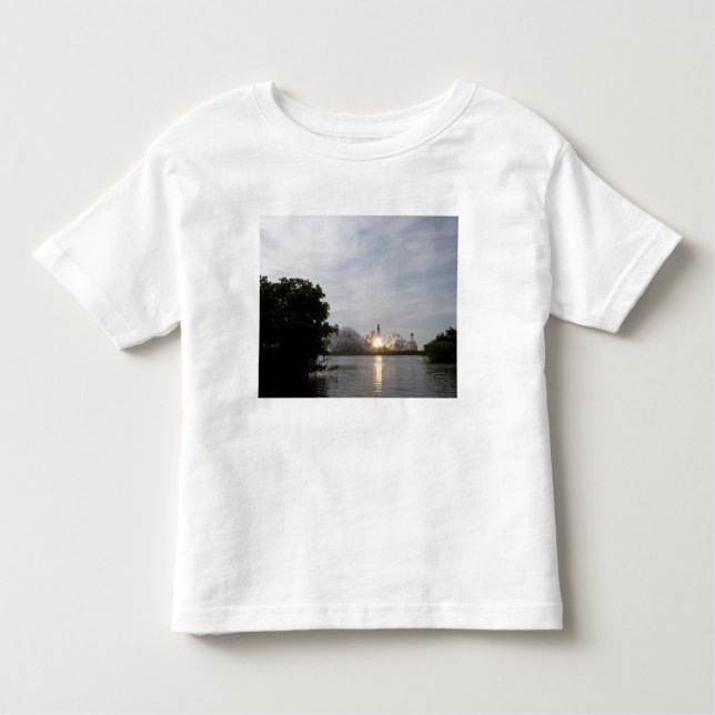Space Shuttle Endeavour lifts off 3 Toddler T-Shirt (Front)