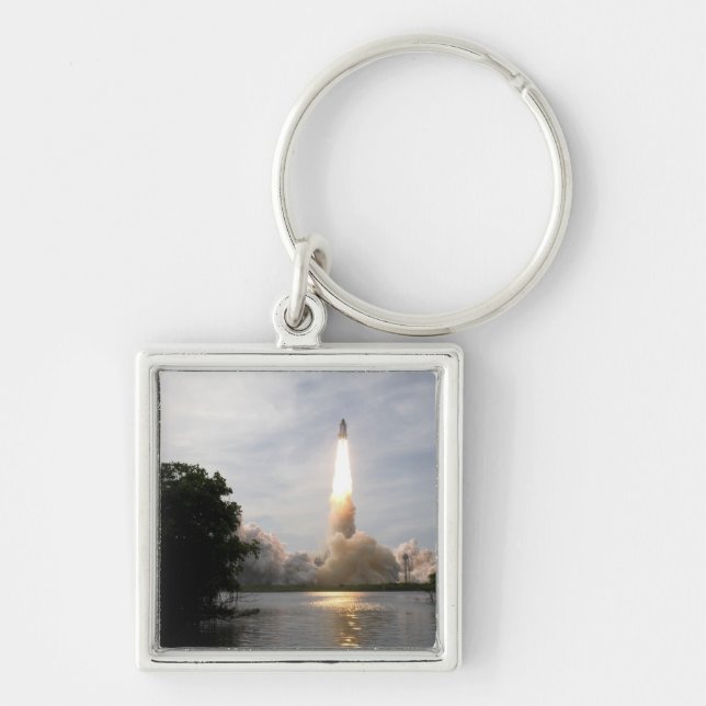 Space Shuttle Endeavour lifts off 4 Key Ring (Front)
