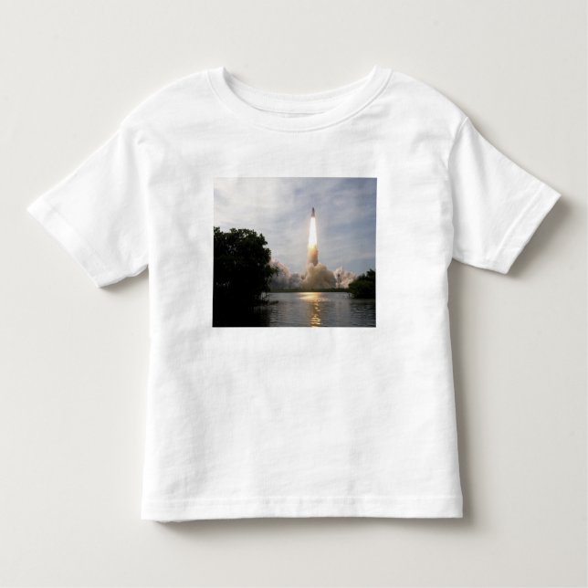Space Shuttle Endeavour lifts off 4 Toddler T-Shirt (Front)