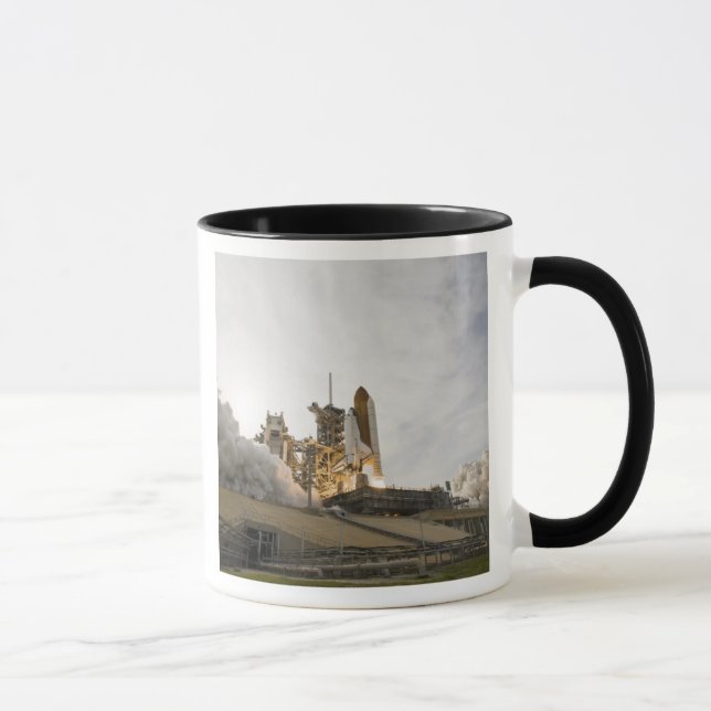 Space Shuttle Endeavour lifts off 5 Mug (Right)