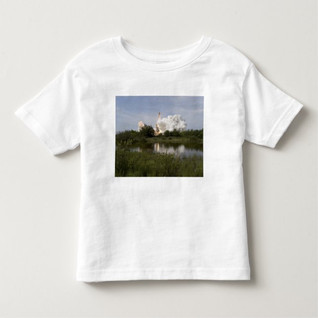 Space Shuttle Endeavour lifts off 6 Toddler T-Shirt (Front)