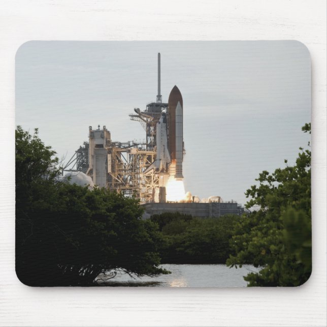 Space Shuttle Endeavour lifts off Mouse Pad (Front)