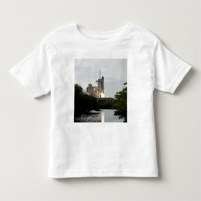 Space Shuttle Endeavour lifts off Toddler T-Shirt (Front)