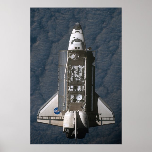 Space Shuttle Endeavour Poster (Front)