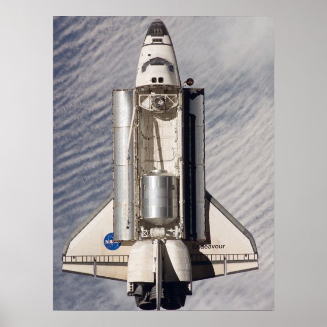 Space Shuttle Endeavour Poster (Front)