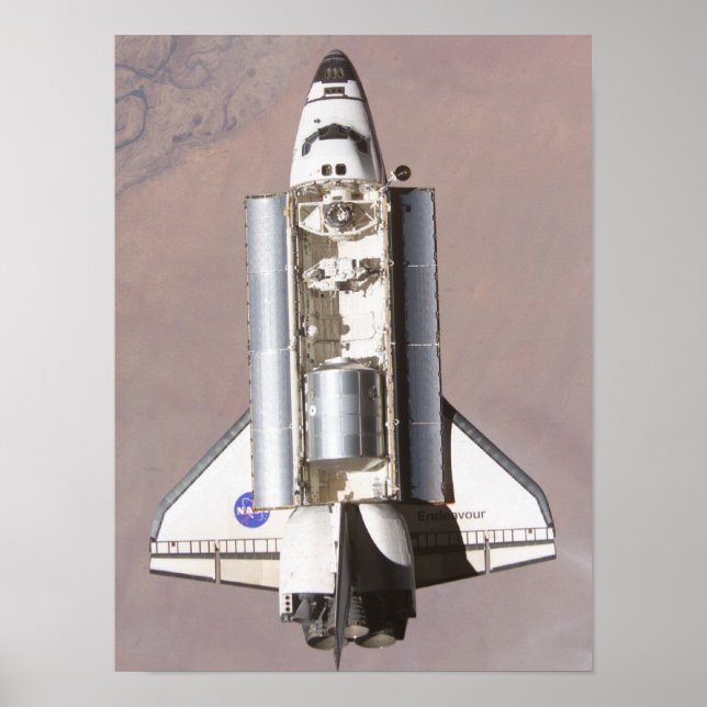 Space Shuttle Endeavour (STS-111) Poster (Front)