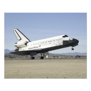 Space Shuttle Endeavour's main landing gear Photo Print