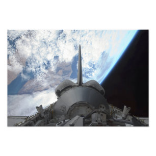 Space Shuttle Endeavour's payload bay 3 Photo Print