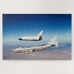 Space Shuttle Enterprise Test Flight Jigsaw Puzzle