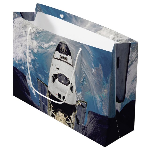 Space Shuttle Large Gift Bag (Front Angled)