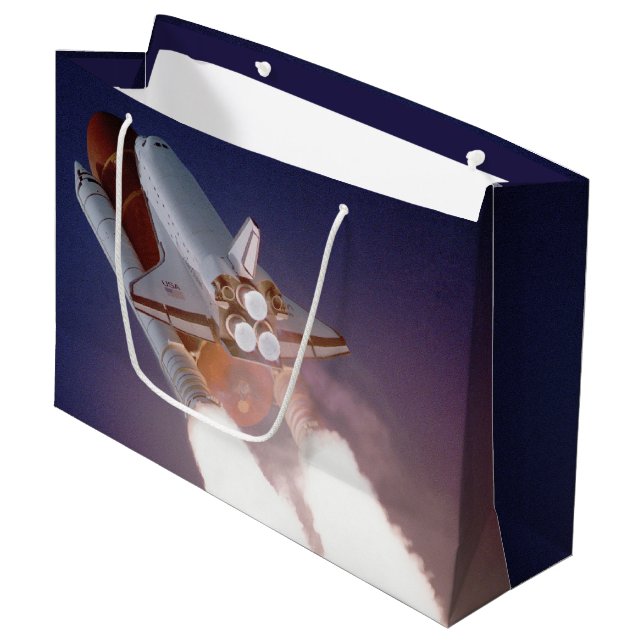 Space Shuttle Large Gift Bag (Front Angled)