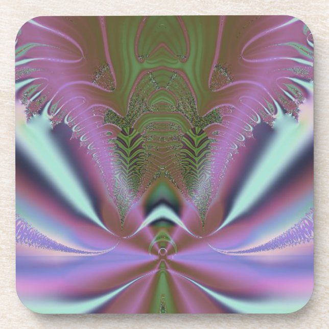 Space Shuttle Launch Abstract Coaster (Front)