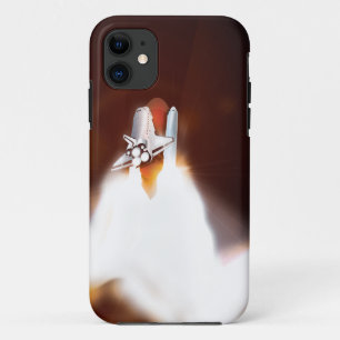 Space Shuttle Launch Illustration iPhone 11 Case