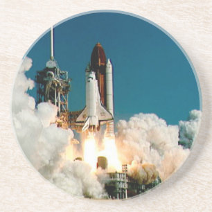 SPACE SHUTTLE LAUNCH - NASA ROCKET PHOTO COASTER