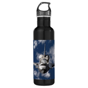 Space Shuttle Orbiting Earth 710 Ml Water Bottle
