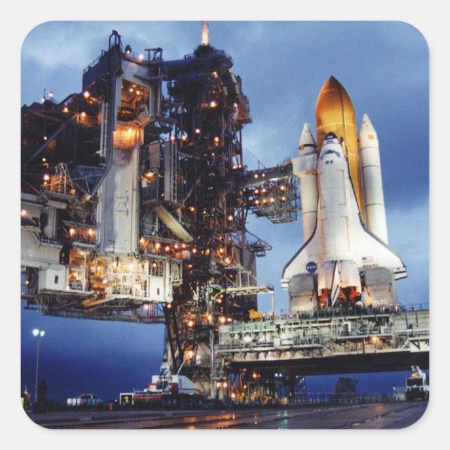Space Shuttle Sticker (Front)