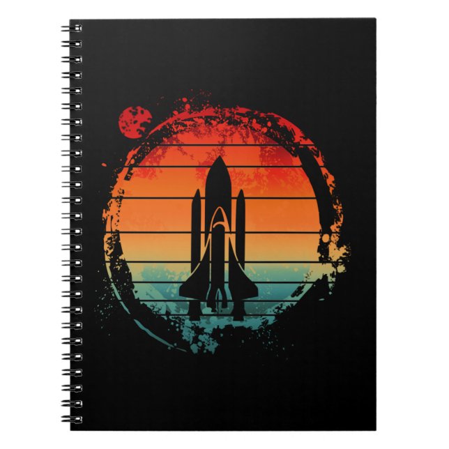 SPACE SHUTTLE VINTAGE NOTEBOOK (Front)