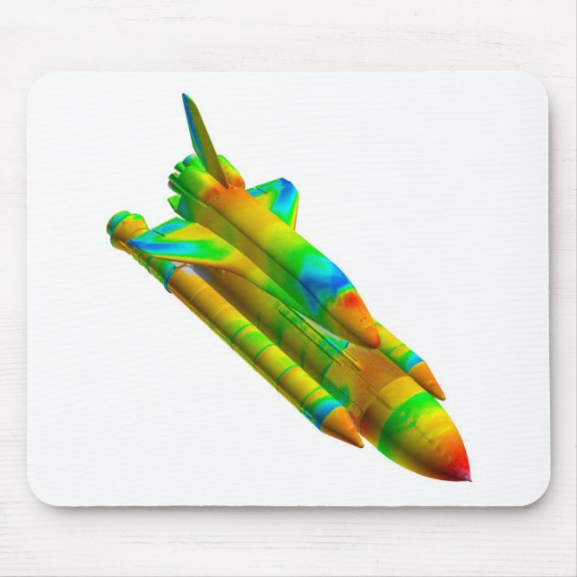 Space Shuttle visualisation MousePad (Front)