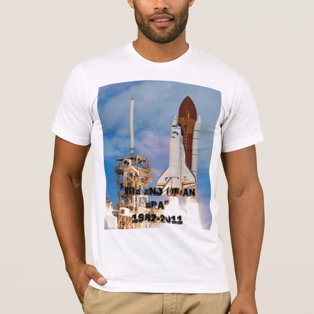Space shuttles final flight T-Shirt (Front)