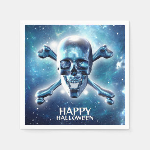 Space skull. Customised Napkin