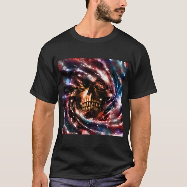 Space Skull II T-Shirt (Front)