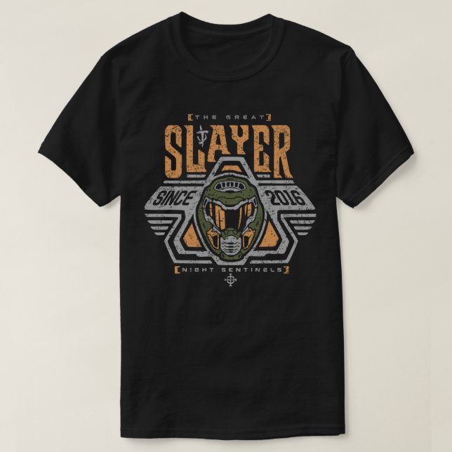 Space Slayer T-Shirt (Design Front)