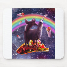Space Sloth Riding Llama Unicorn - Taco & Burrito