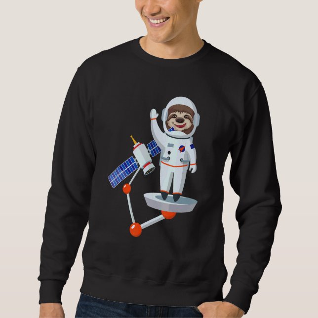 space sloth tee astonaut pyjamas astronaut sloth (Front)