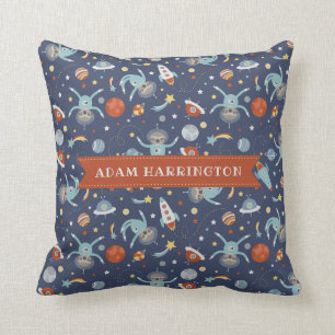 Space Sloths - Custom Name Cushion