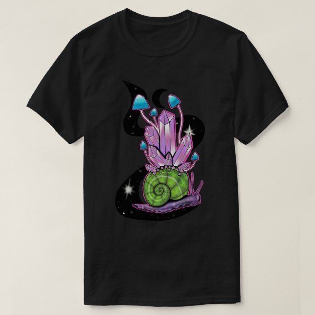 Space snail  T-Shirt (Design Front)