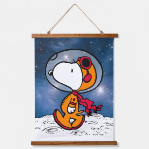 SPACE   Snoopy Astronaut Hanging Tapestry