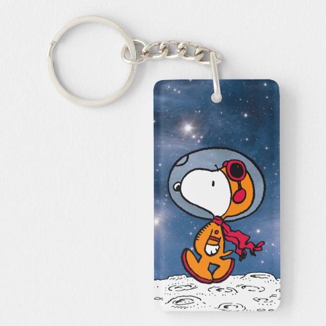 SPACE | Snoopy Astronaut Key Ring (Front)