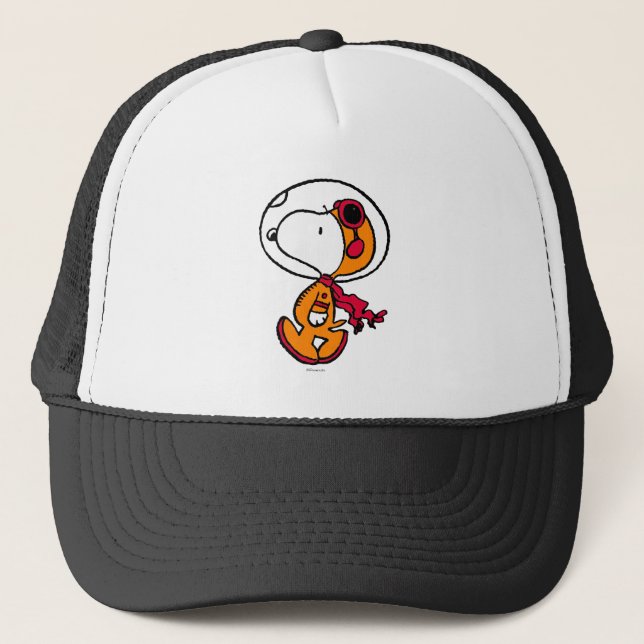 SPACE | Snoopy Astronaut Trucker Hat (Front)