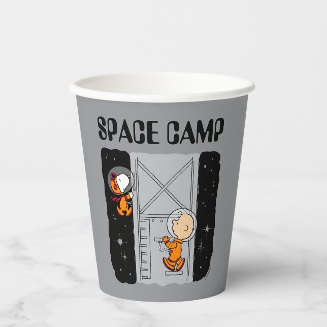 SPACE | Snoopy & Charlie Brown Paper Cups (Front)