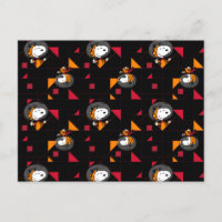 SPACE | Snoopy Space Suit Black Pattern