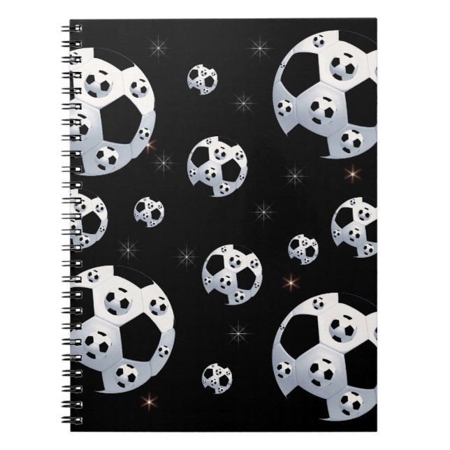 Space Soccer Notebook (Front)