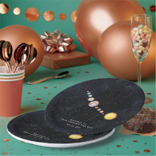 Space   Solar System Birthday Party Paper Plate