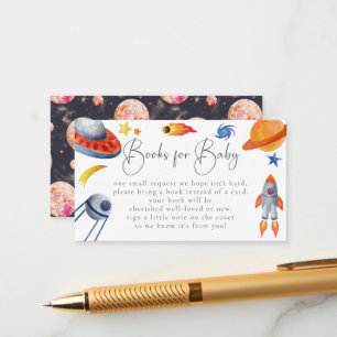 Space Solar System   Books for Baby Enclosure Card
