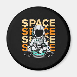 Space Space Astronaut Magnet