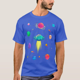Space Space planets astronomy universe astronaut  T-Shirt