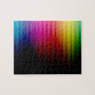 Space Spectrum of Light Jigsaw Puzzle