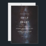 Space Stars Milky Way Galaxy Wedding Invitation<br><div class="desc">Space Stars Milky Way Galaxy Wedding Invitation</div>